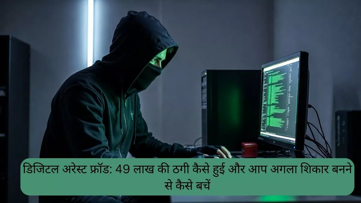 डिजिटल अरेस्ट फ्रॉड 49 लाख की ठगी कैसे हुई और आप अगला शिकार बनने से कैसे बचें